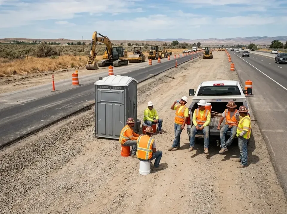 highway-road-construction-crew-007 — frequently asked questions, Porta Potty and Restroom Rentals in Chester, SC